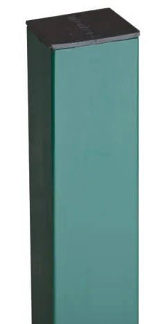 Столб для ограждения в комплекте с заглушкой