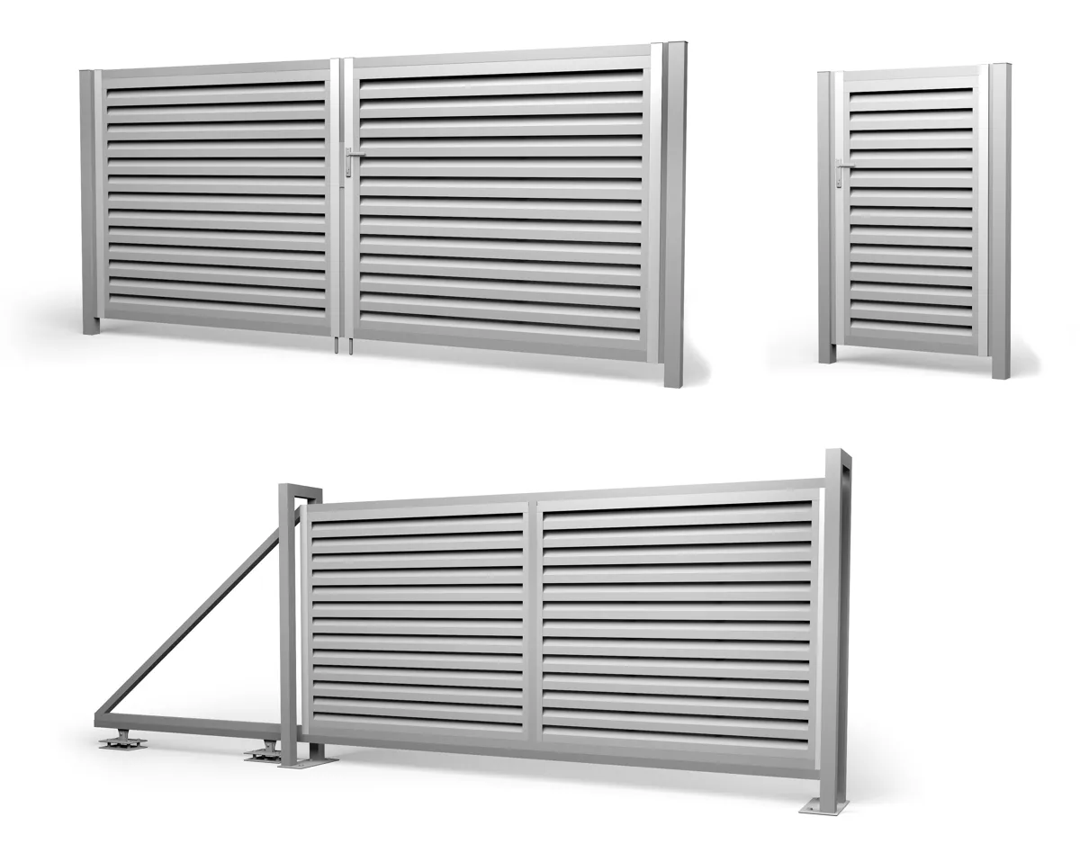 Калитки и ворота для забора Токио