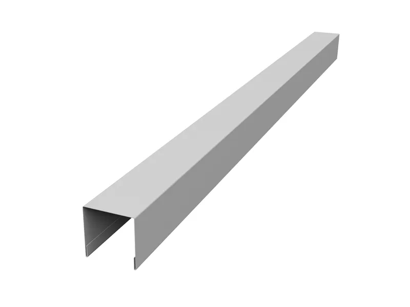 Планка вертикальная лицевая для забора Palermo