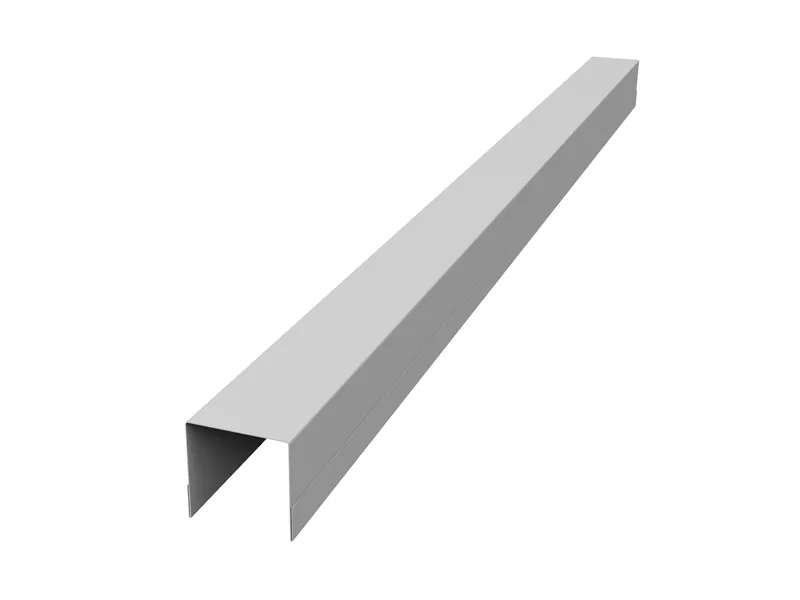 Планка вертикальная обратная для забора Palermo