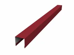 Планка вертикальная лицевая для забора Жалюзи