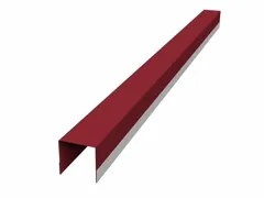 Планка вертикальная обратная для забора Жалюзи