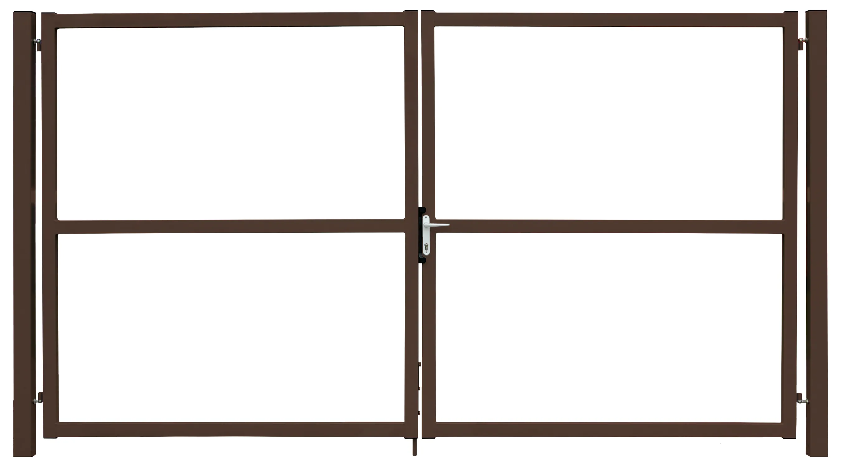 Ворота Colority Zinc Lock 1,8х3,5 RAL 8017