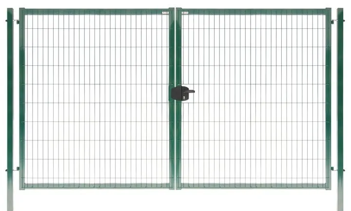 Ворота Medium New с замком 1,73х4,0 RAL 6005