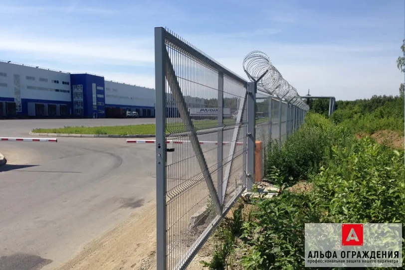 Установленный 3D забор в г. Екатеринбург, Свердловская область