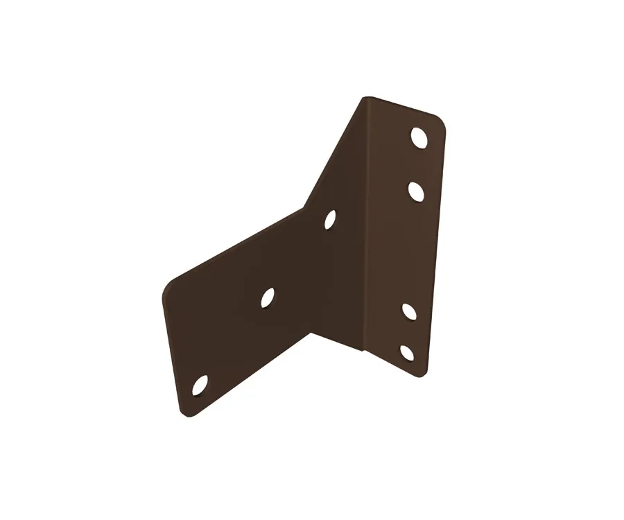 Кронштейн универсальный накладной RAL 8017