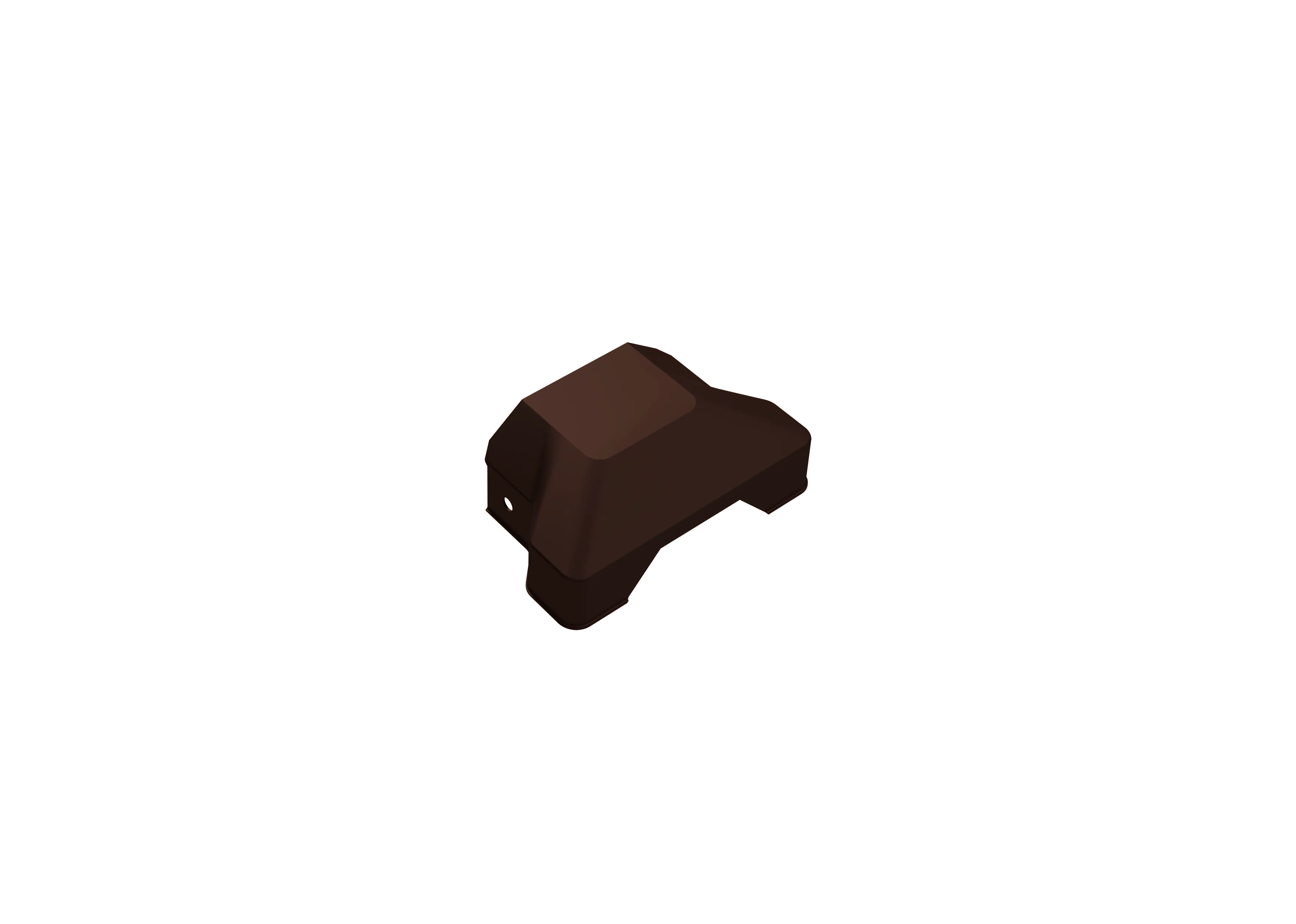 Крышка RAL 8017 Matt