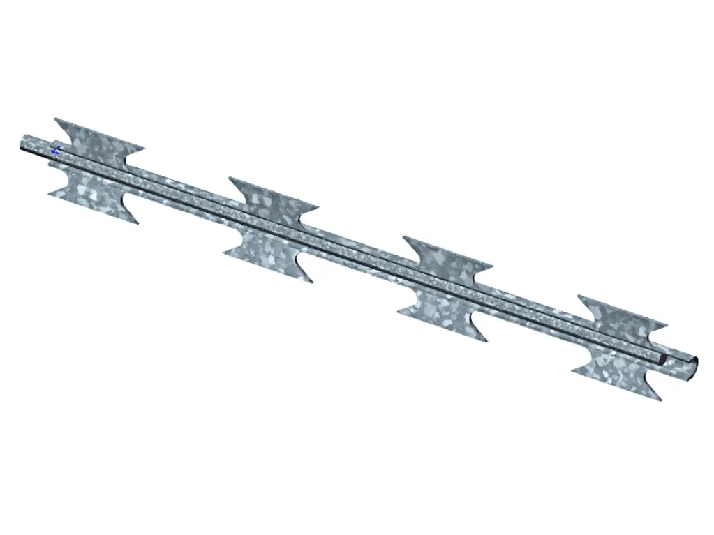 Армированная колючая лента оцинкованная (АКЛ)