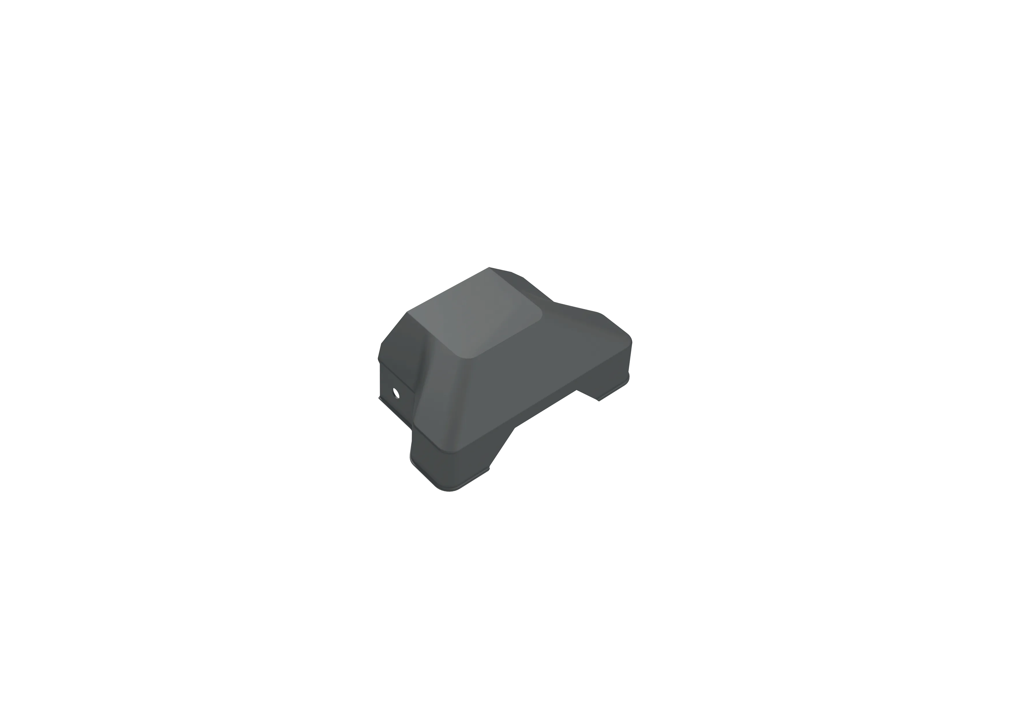 Крышка RAL 7024 Matt