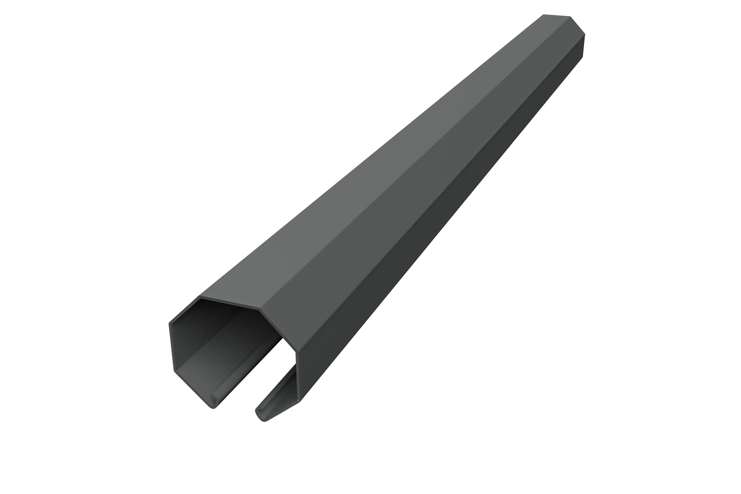 Направляющая 60х20х2500 RAL 7024 Matt