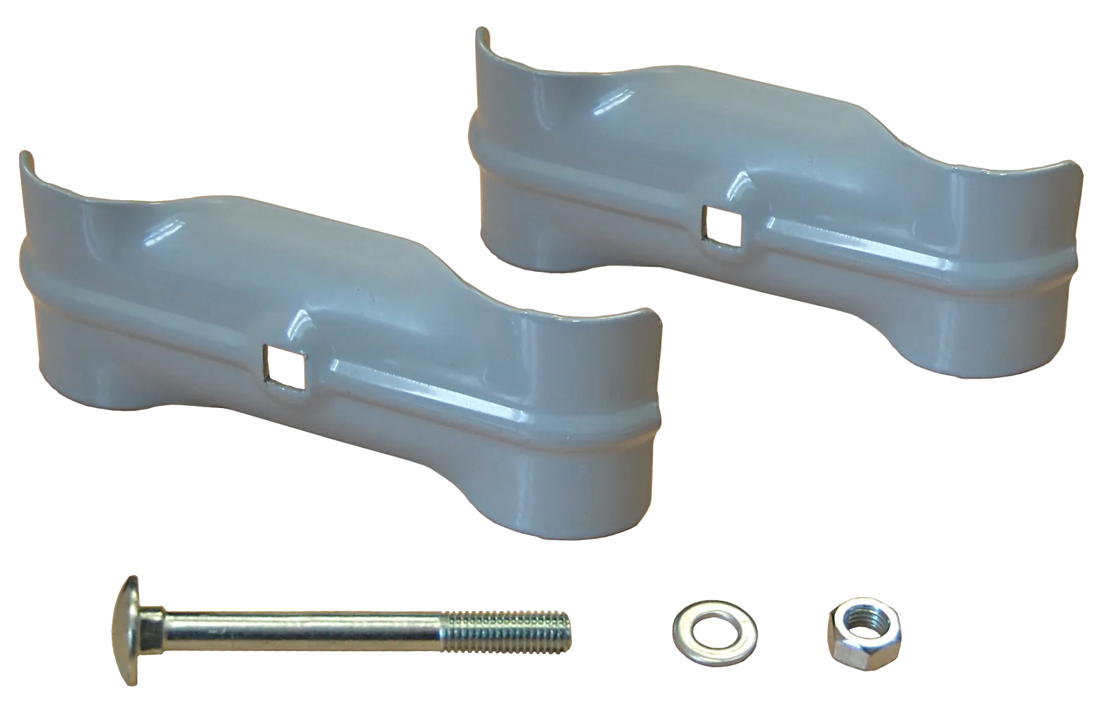 Крепление временного ограждения Clamp 51 RAL 7040