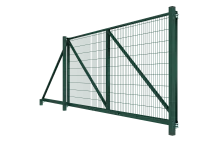 Ворота откатные Medium 2,03х4,0 RAL 6005 влево