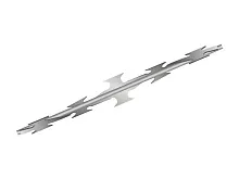 Армированная скрученная колючая лента оцинкованная (АСКЛ)