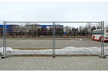 Ворота временного ограждения 1,95х5 Zn