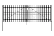 Ворота Light NoLock 2,03х4,0 RAL 6005