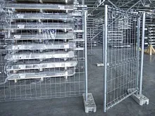 Калитка временного ограждения EURO 1,95x1,2 Zn