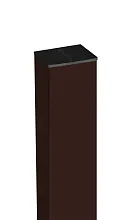 Столб 62х55х1,4х2500 RAL 8017