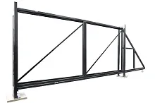 Ворота откатные Colority Zinc 2,03x4,0 RAL 7024