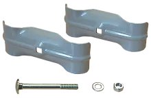 Крепление временного ограждения Clamp 51 RAL 7040