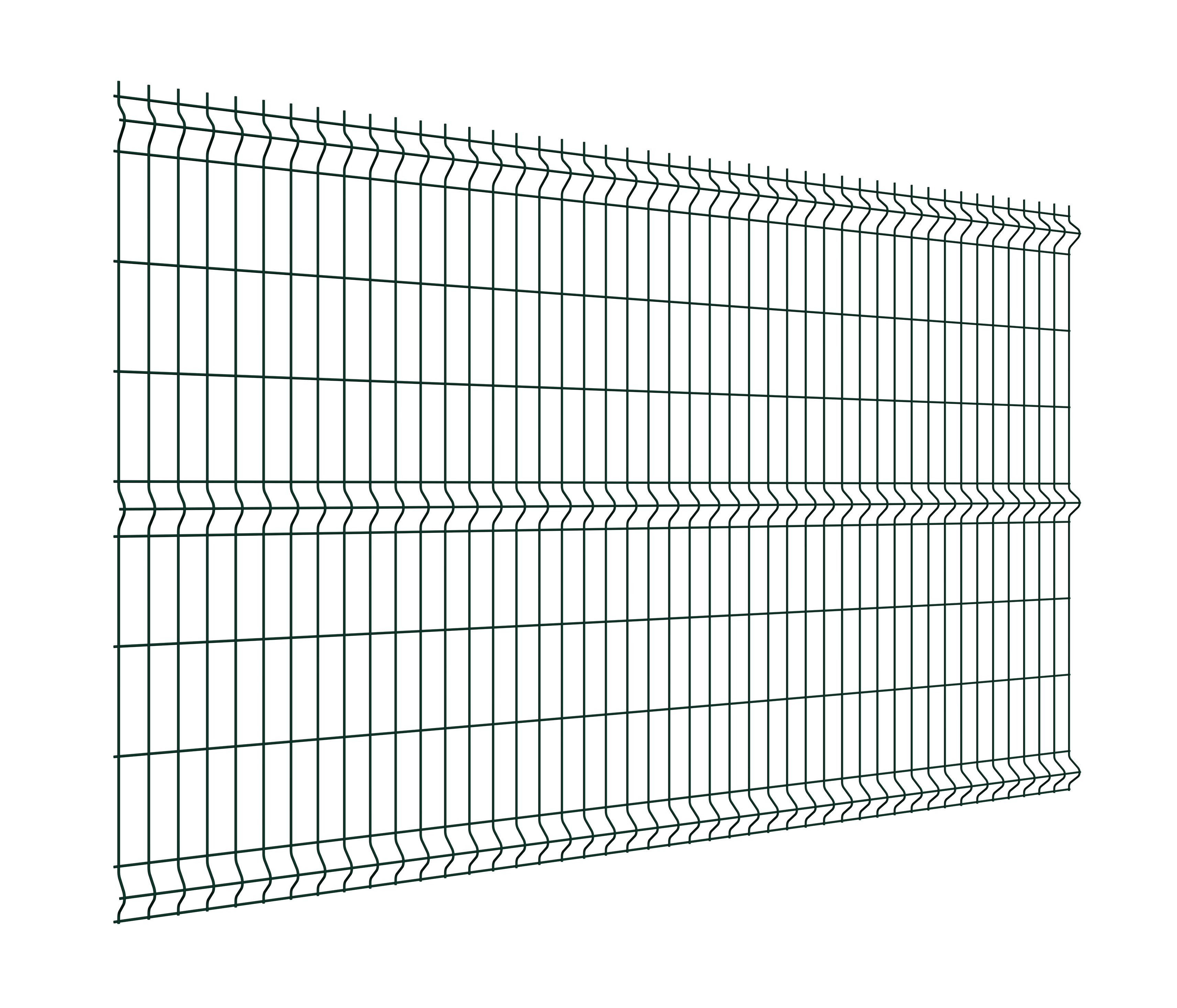 Панель Medium 1,53х2,5 RAL 6005 Grand Line