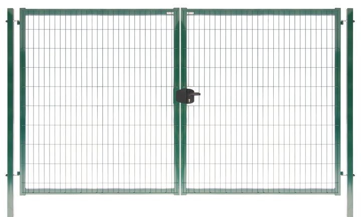 Ворота Medium New с замком 2,03х6,0 RAL 6005