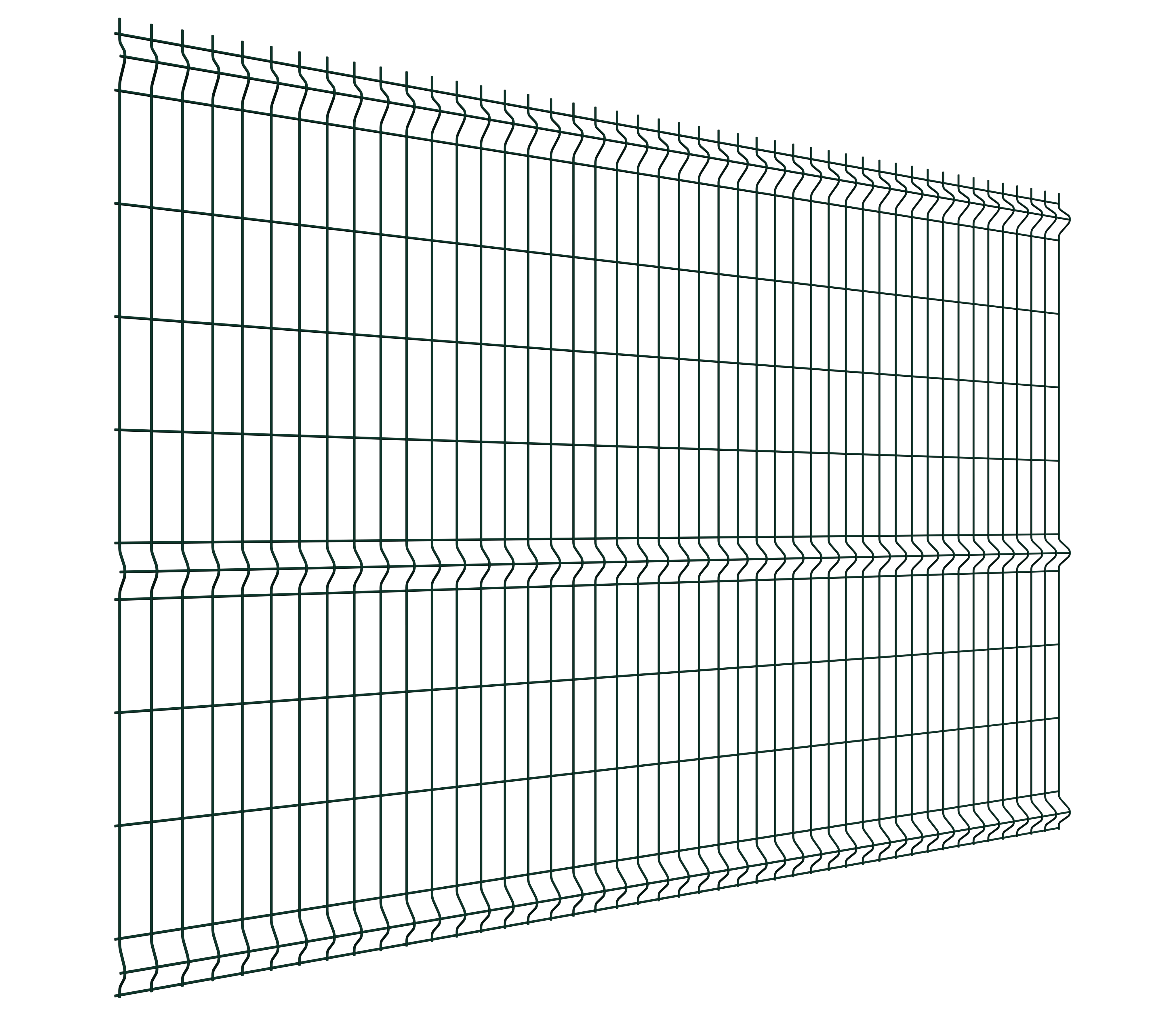 Панель Medium 1,73х3,0 RAL 6005 GL