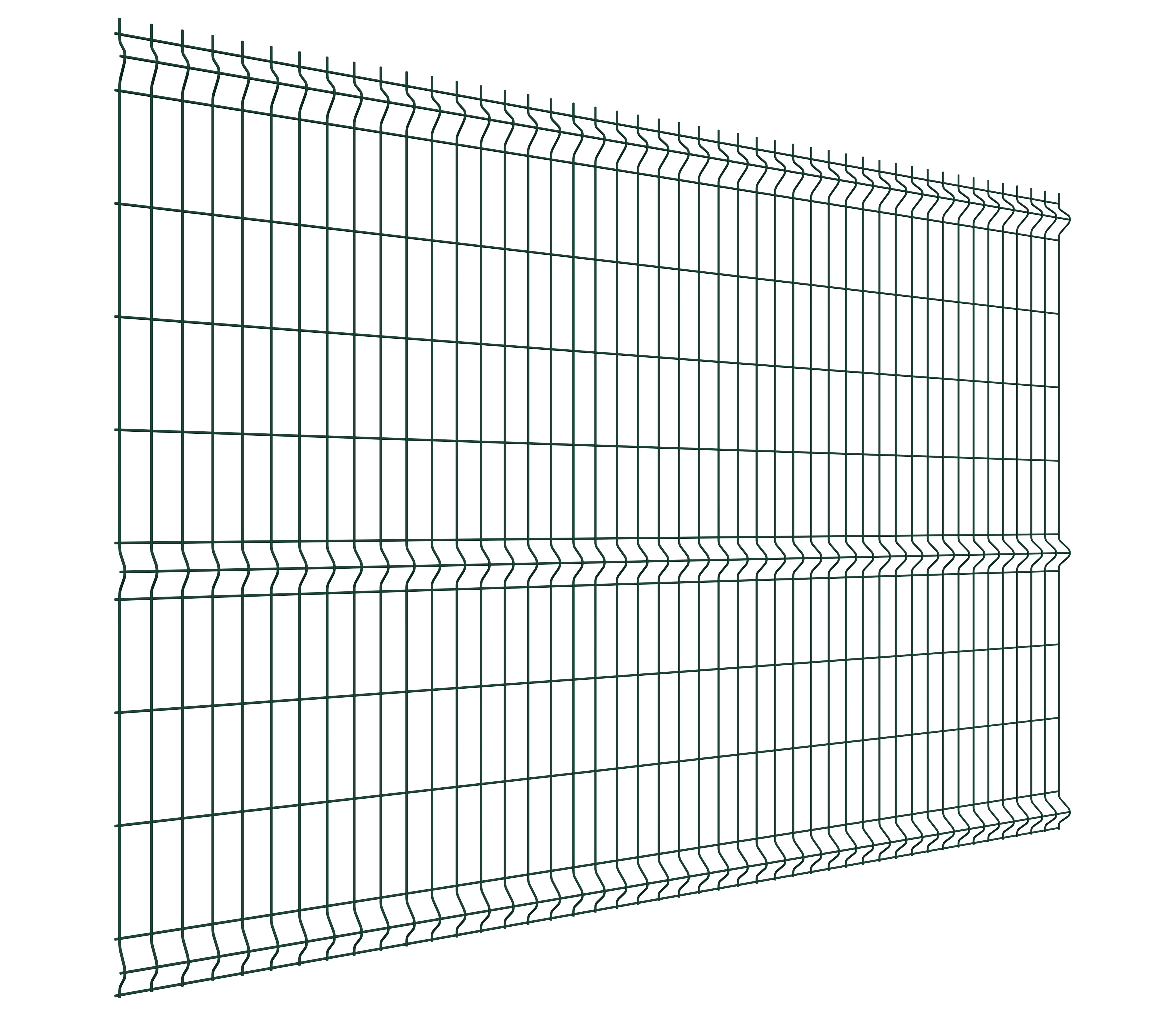 Панель Medium 1,73х2,5 RAL 6005 Grand Line (60)