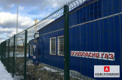 Установленный 3D забор в микрорайоне Солнечном, Екатеринбург Установленный 3D забор в микрорайоне Солнечном, Екатеринбург