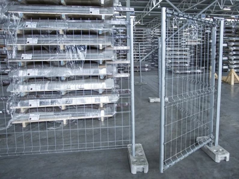 Калитка временного ограждения EURO 1,95x1,2 Zn