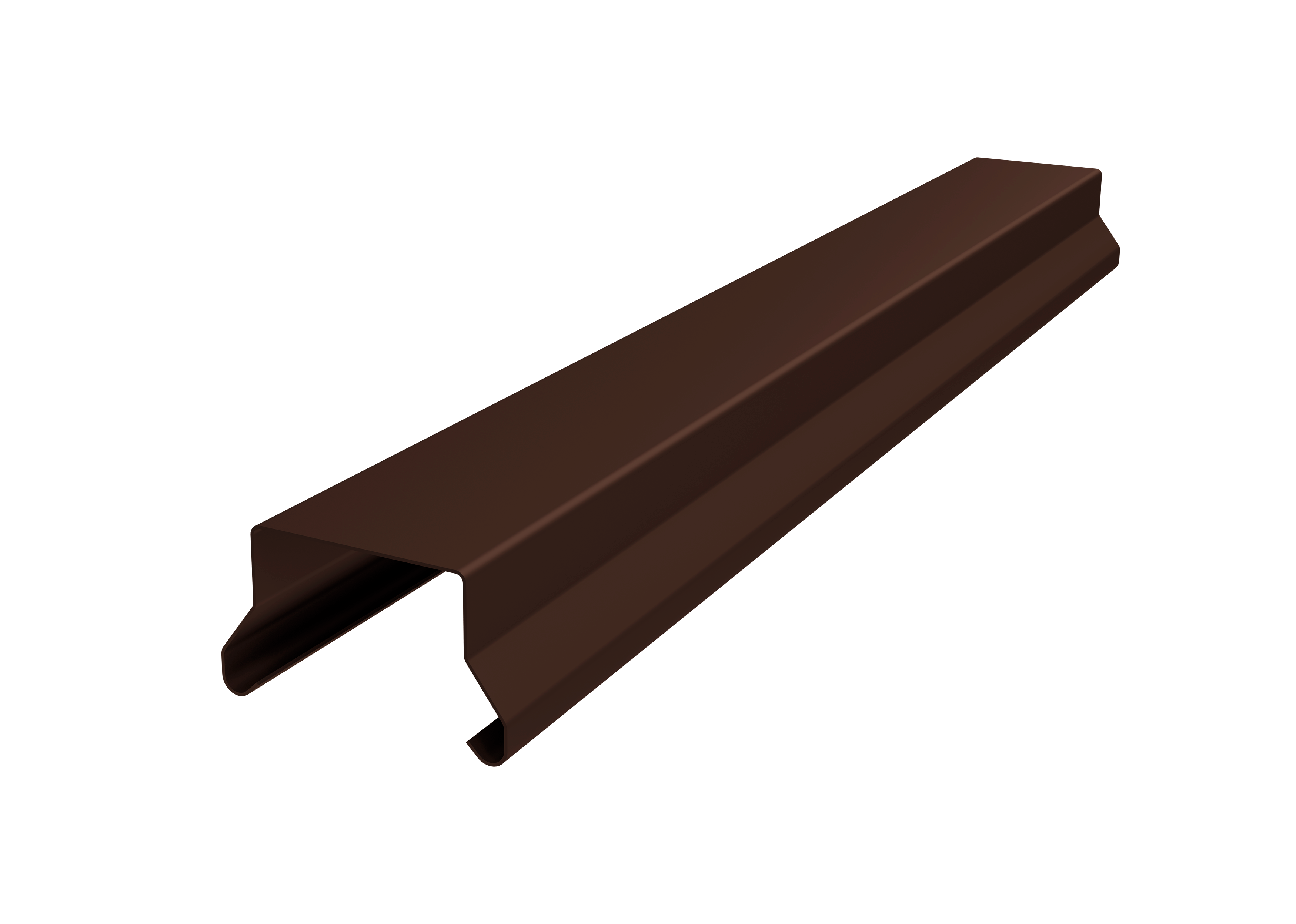 Стойка 84х48х3000 RAL 8017 Matt