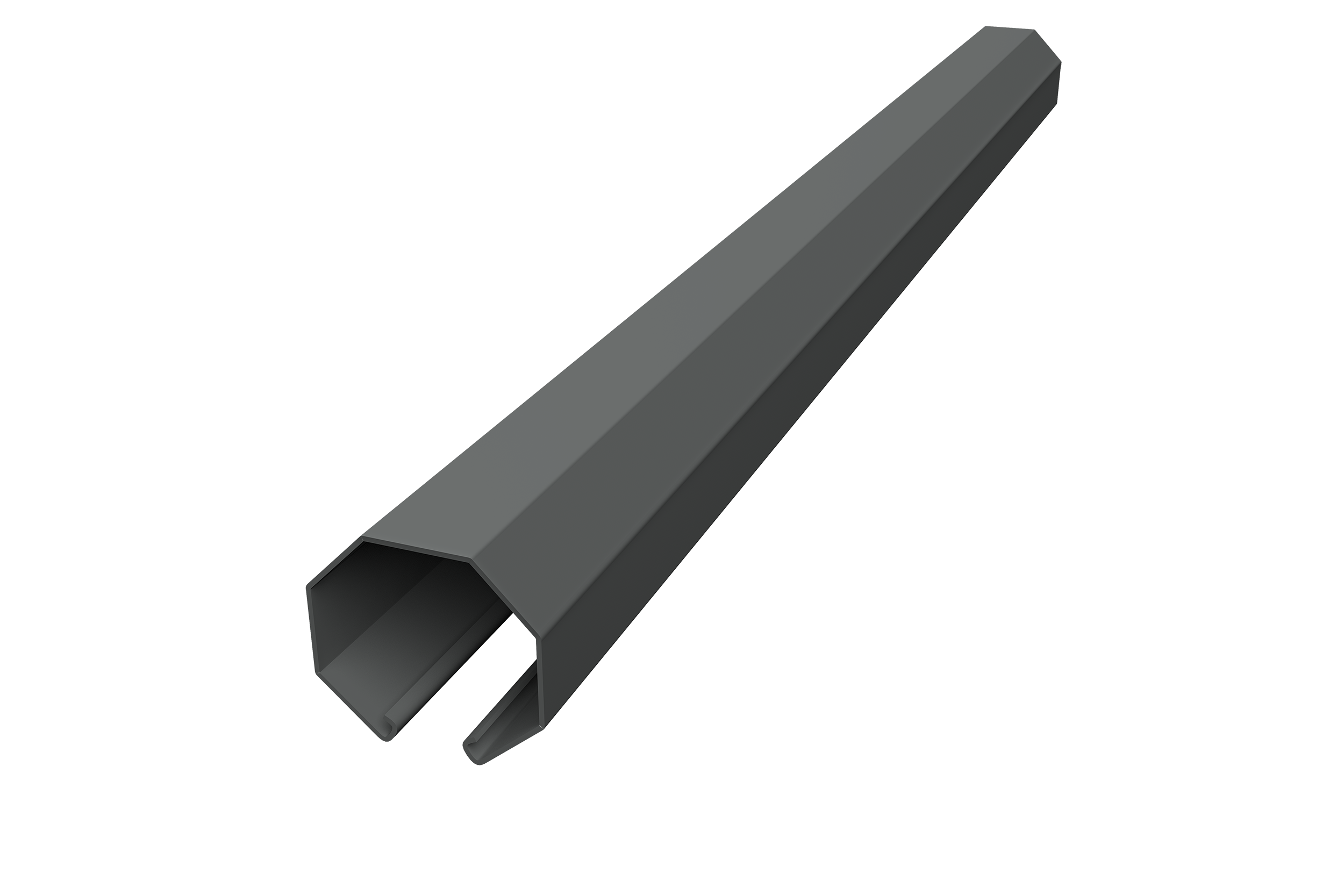 Направляющая 60х20х2500 RAL 7024 Matt