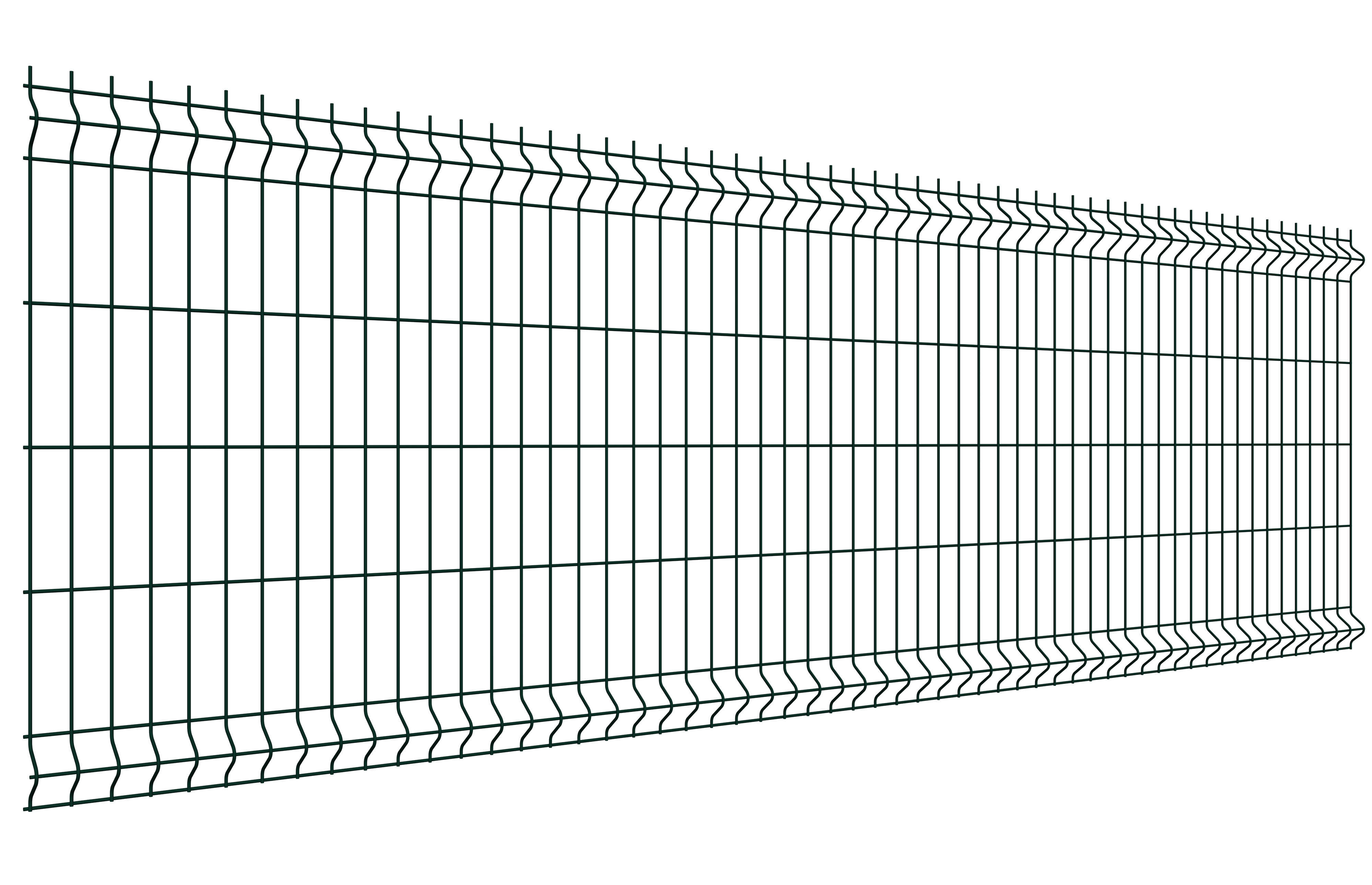 Панель Medium 1,03х2,5 RAL 6005 GL