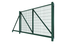 Ворота откатные Medium 2,03х4,0 RAL 6005 вправо