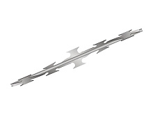 Армированная скрученная колючая лента оцинкованная (АСКЛ)