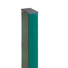 Столб 60х40х1,4х3000 RAL 6005 5 отверстий М6 (2,03/2,43)