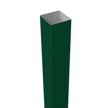 Столб 60х60х2,0х3000 Colority Black металл неоцинкованный с полимерным покрытием RAL 6005 GL