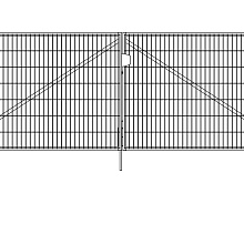 Ворота Light NoLock 2,03х4,0 RAL 6005