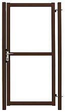 Калитка Colority цинк с замком 2,0х1 RAL 8017 К.176-330-0