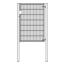 Калитка Light NoLock 2,03х1 RAL 6005