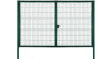 Ворота Profi с замком 2,03х5,0 RAL 6005