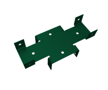 Кронштейн Х 60х60 ColorBl RAL 6005 GL