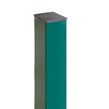 Столб 62х55х1,4х1500 RAL 6005 2 отверстия (1,03)