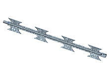 Армированная колючая лента оцинкованная (АКЛ)