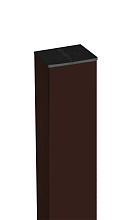 Столб 62х55х1,4х2500 RAL 8017