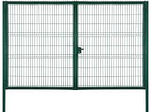 Ворота Profi с замком 2,43х4,0 RAL 6005