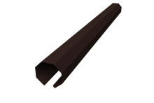 Направляющая 60х20х2500 RAL 8017 Matt