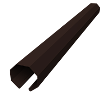 Направляющая 60х20х2500 RAL 8017 Matt