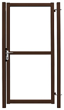 Калитка Colority Zinc Lock 2,0х1 RAL 8017