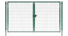 Ворота Medium New Lock 1.53х3.5 RAL 6005