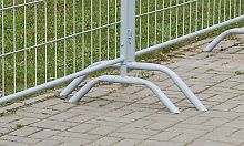 Секция переносного ограждения ФанБарьер 1,2х2,0 RAL 7040